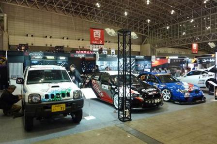 2010年　オートサロン　開催中　クスコブースへ是非お越しください。