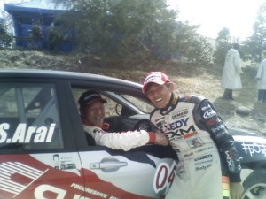 全日本ダートラ入賞者の中に…