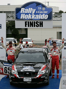 見事好成績でフィニッシュ