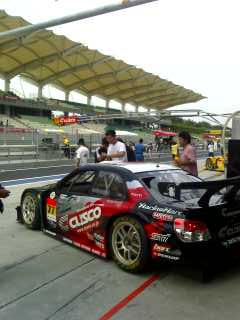 占有走行開始です。