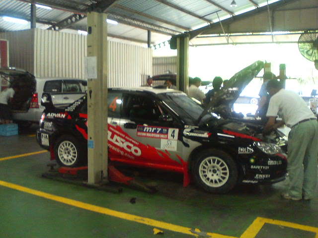 APRC ただ今車検中