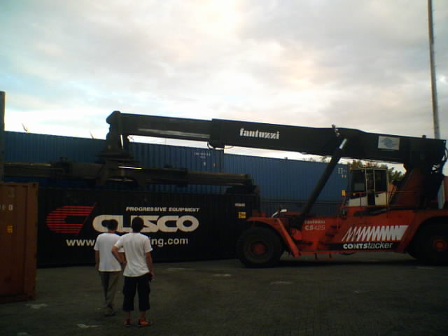 待ち人（コンテナ？）来たる！