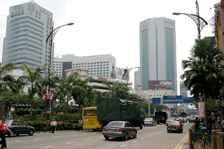 ジョホール・バル市街