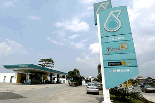 ガソリンスタンド