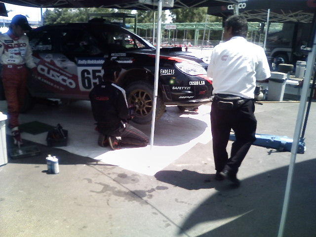 全日本　サービスイン