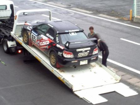 炭山車も戻りました