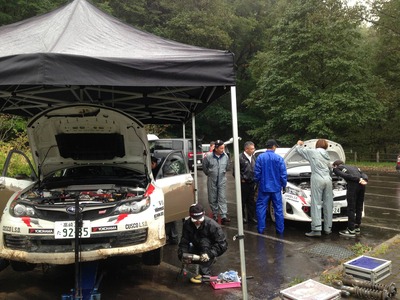 2013ラリー北海道 テスト2日目