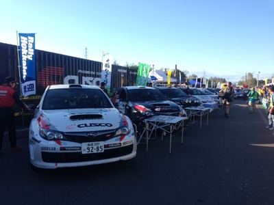 APRCラリー北海道ラリーショー