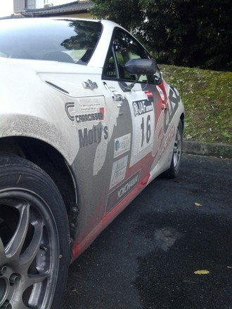 全日本ラリー第9戦 新城ラリー 三好選手マシン