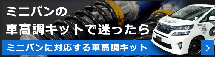 ミニバンにはストリートシリーズ