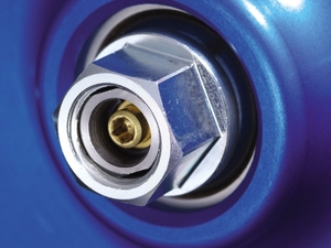 ショックトップ部減衰調整部（専用工具にて調整）