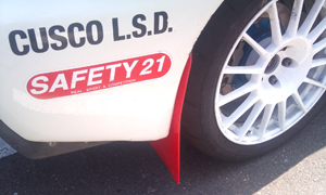 ウレタンマッドフラップ材・4mm（FIA規定）タイプ新発売